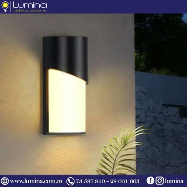 Applique murale LED étanche 20W 3000K IP65 - 1