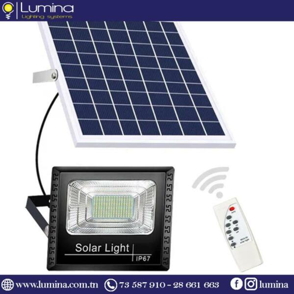 Projecteur led solaire 200W haute puissance - 1