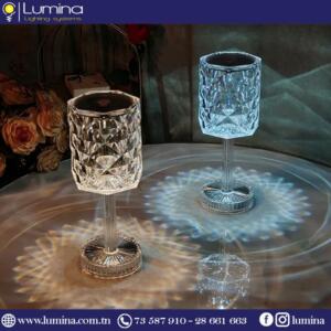 Veilleuse en acrylique 3D en forme de champignon moderne - 1