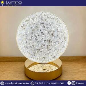 Veilleuse en acrylique design en forme de champignon - 1