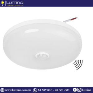 Applique led avec détecteur ronde IP65 pour extérieur - 1