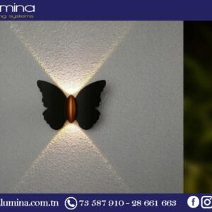 Applique murale led ip65 6w 3000k en abs