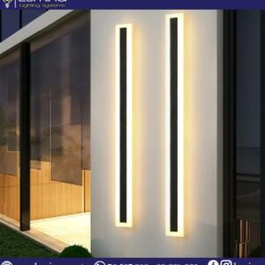Applique murale led ip65 12W 3000K design 600x80x40 mm