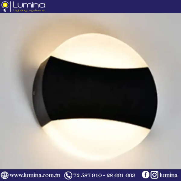 TRM-PC39-1 Applique murale led abs 20w 3000k blanc chaud