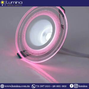 Spot led downlight rose encastrable 8W+8W